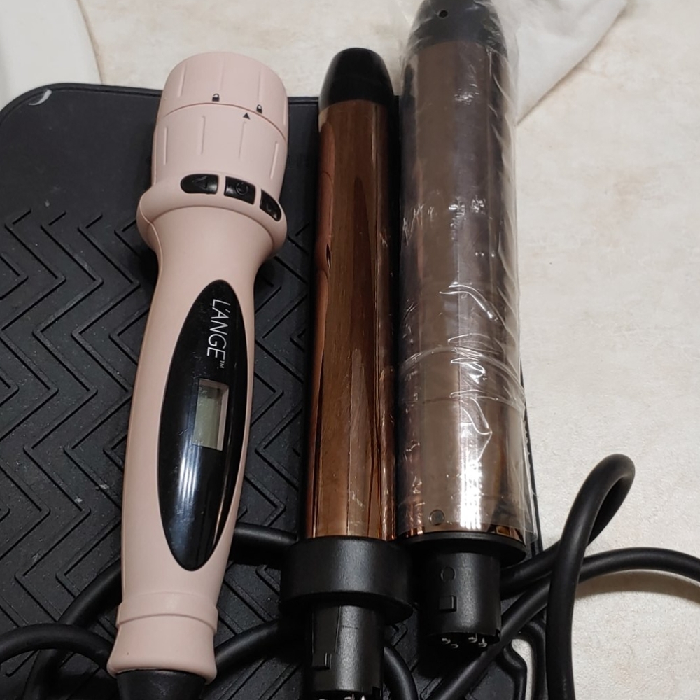 Curler cute blush pink